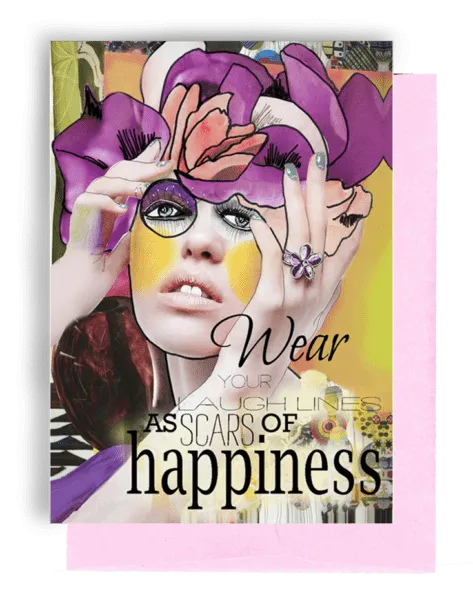 G152 Scars of Happiness Greeting Card