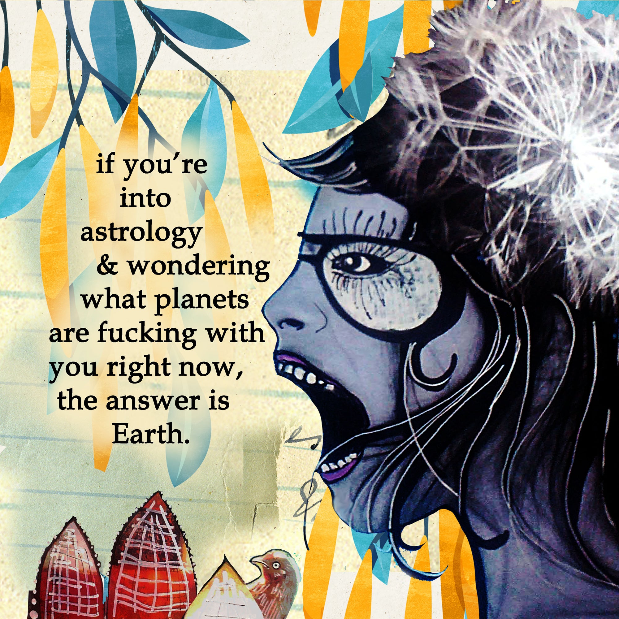 528 Astrology Mini Canvas