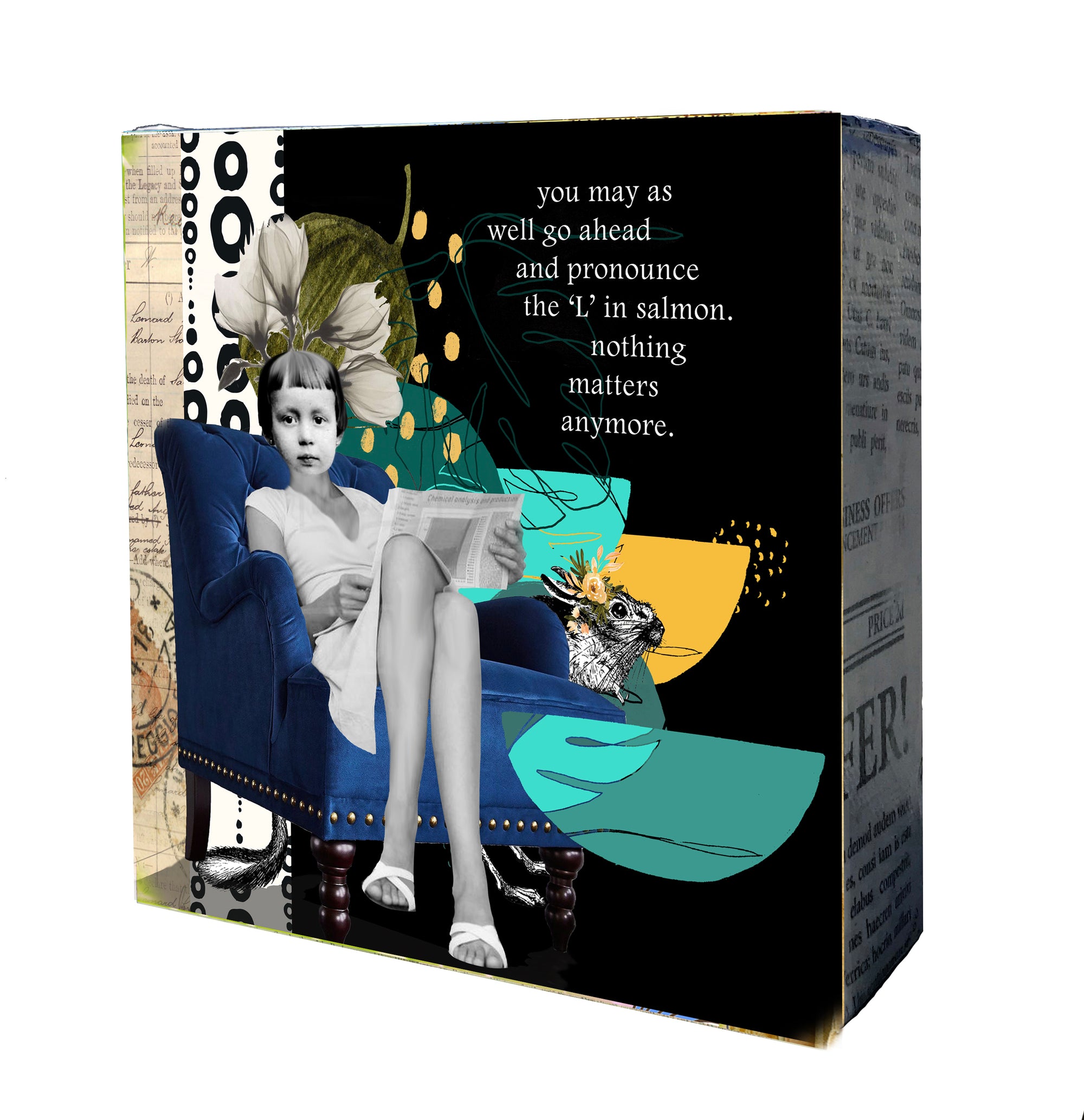 526 Salmon Mini Canvas