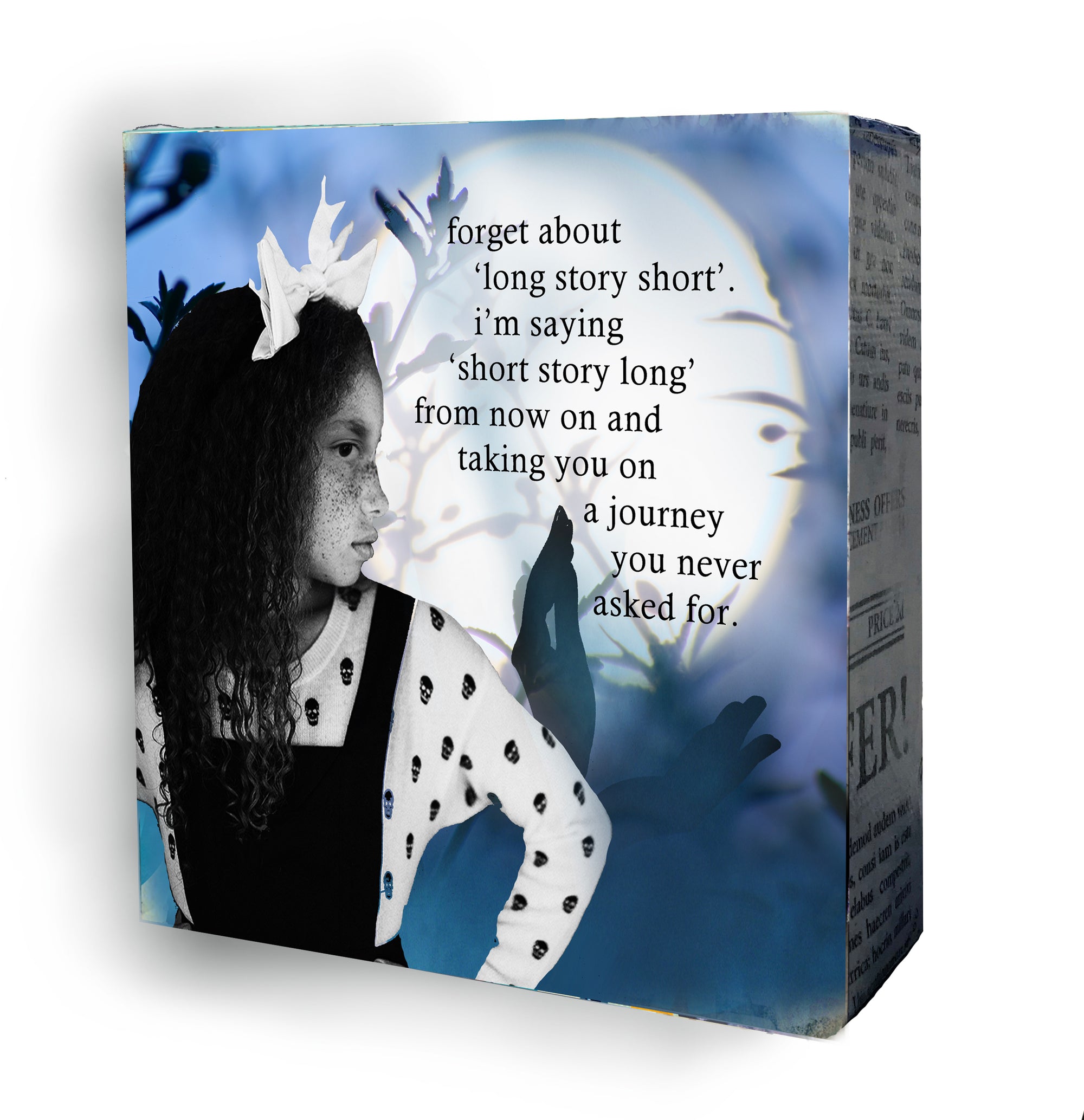 532 Short Story Long Mini Canvas