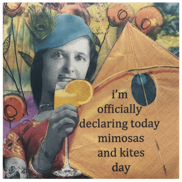 324 Mimosas & Kites Cocktail Napkins