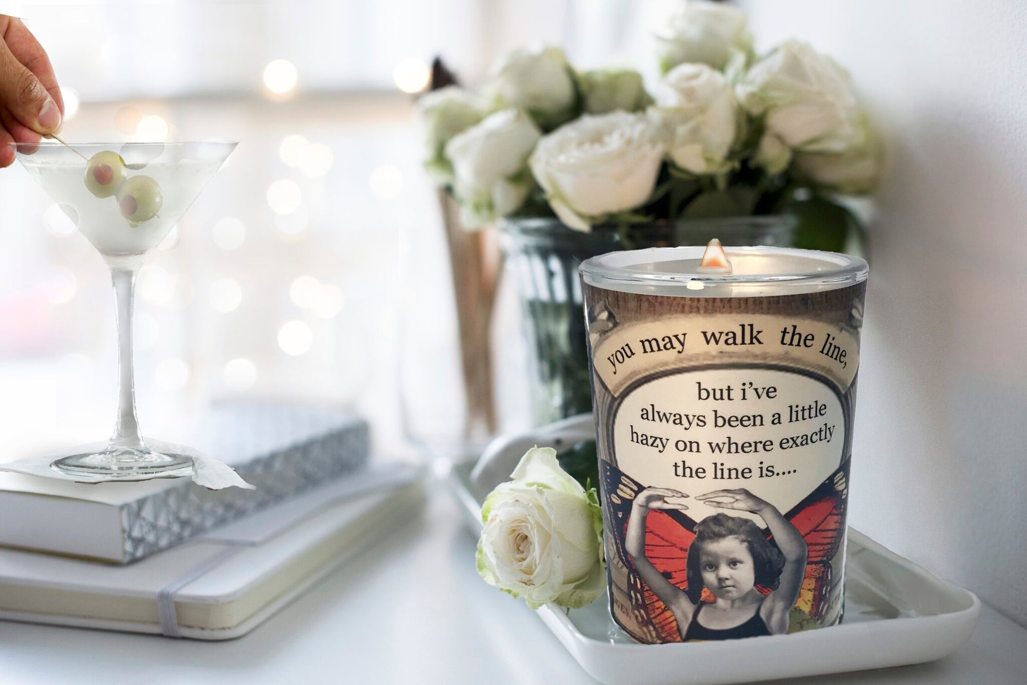 Hazy Glass Soy Candle
